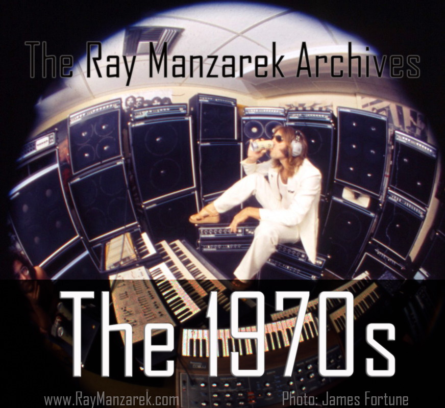 Ray Manzarek Archives: The 1970s