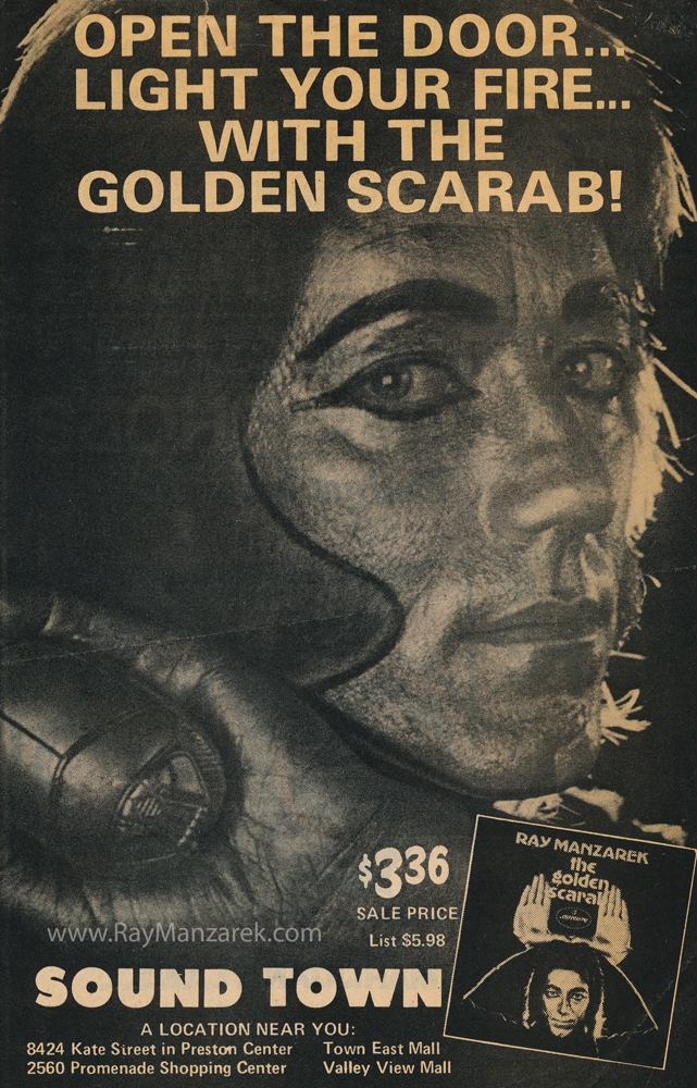 Golden Scarab Ad
